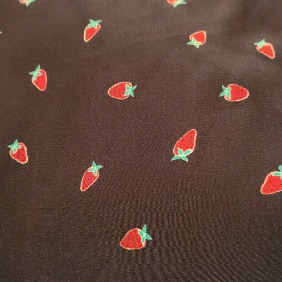RARE Realisation Par The Luna Strawberry Silk Blouse (used to be Dress) - Picture 7 of 8